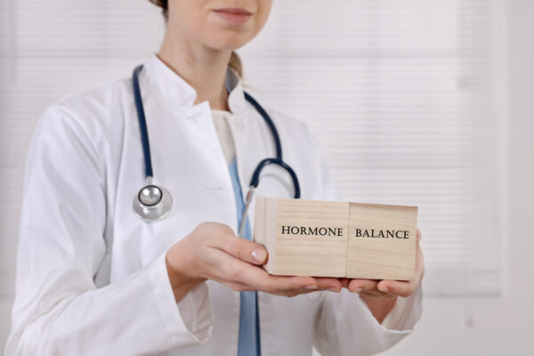 Female Hormone balance , Gynecology concept