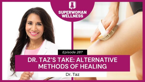 Image of Dr. Taz discussing seven essential hormones every woman should understand for better health and wellness.