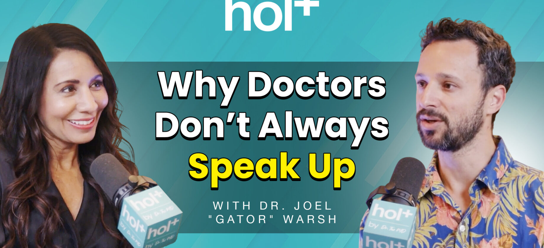 hol+ ep 15 with Dr. Taz and Dr. Joel "Gator" Warsh