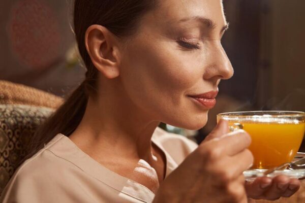 benefits of orange peel tea