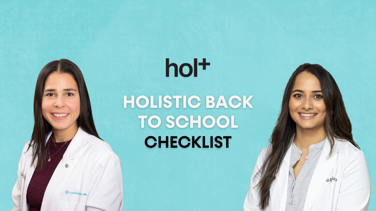 holistic back to school checklist