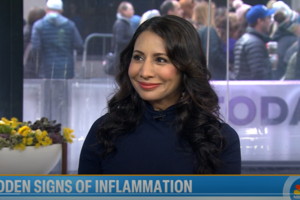 hol+ founder Dr. Taz on Fox 5 Atlanta discussing inflammation and world health day