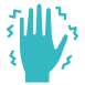 Hand with tremors