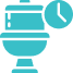 Clock icon next to a trophy icon
